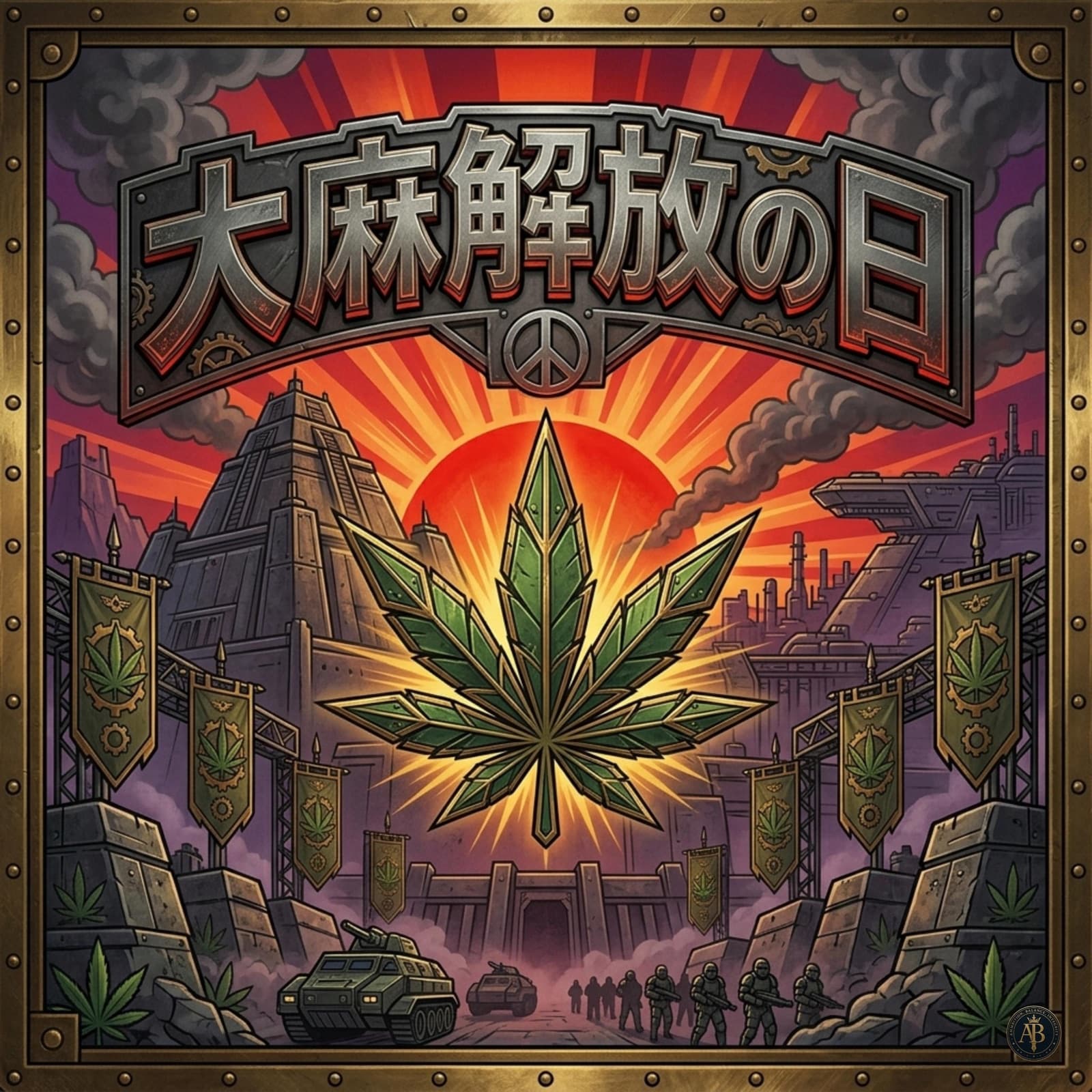大麻解放の日 カバー