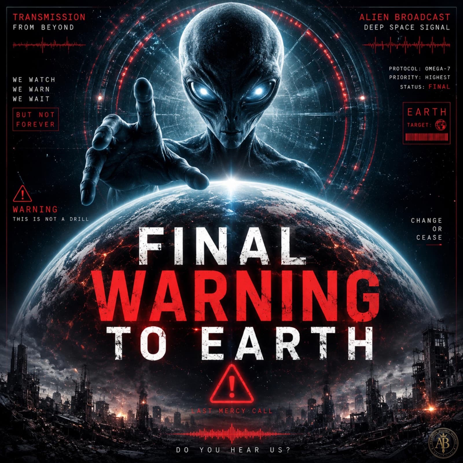 FINAL WARNING TO EARTH カバー