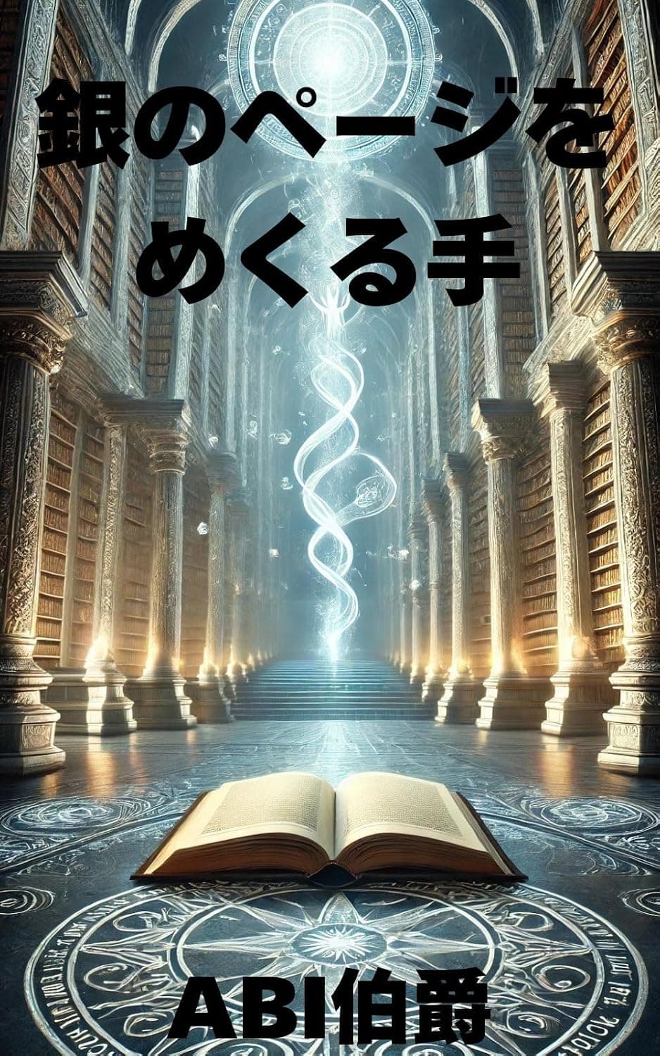 銀のページをめくる手
