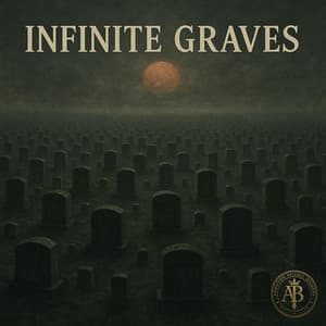 Infinite Graves album cover and metal print preview