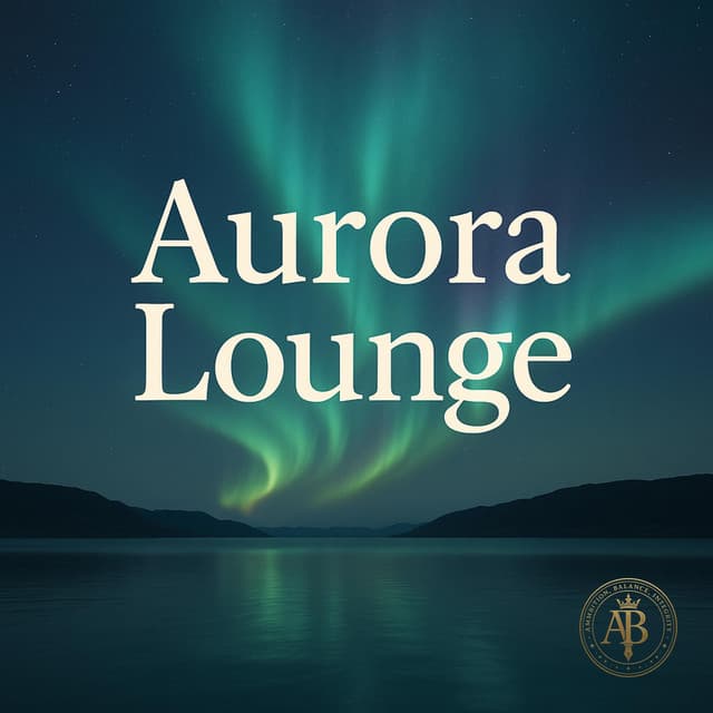 Aurora Launge album cover and metal print preview