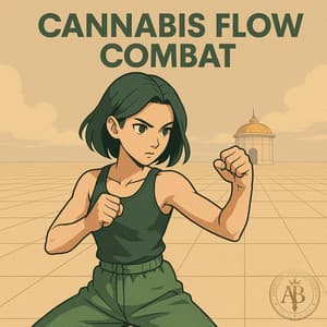 Cannabis Flow Combat ジャケット・メタルプリント候補