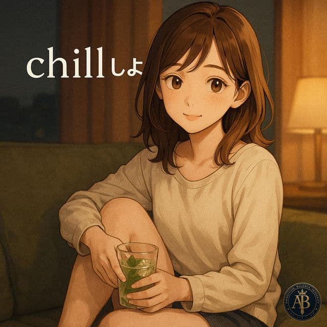 チルしよ album cover and metal print preview