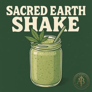 Sacred Earth Shake album cover and metal print preview