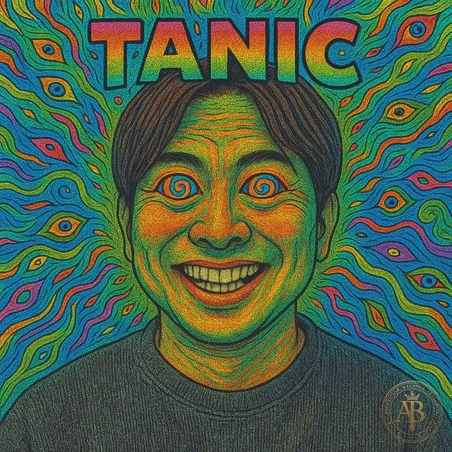 TANIC album cover and metal print preview