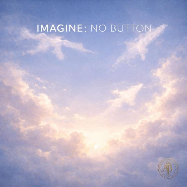 IMAGINE NO BUTTON ジャケット・メタルプリント候補