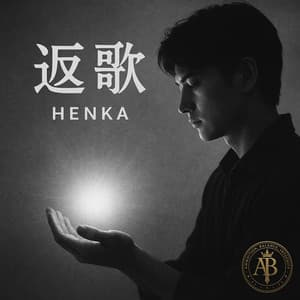 返歌 album cover and metal print preview