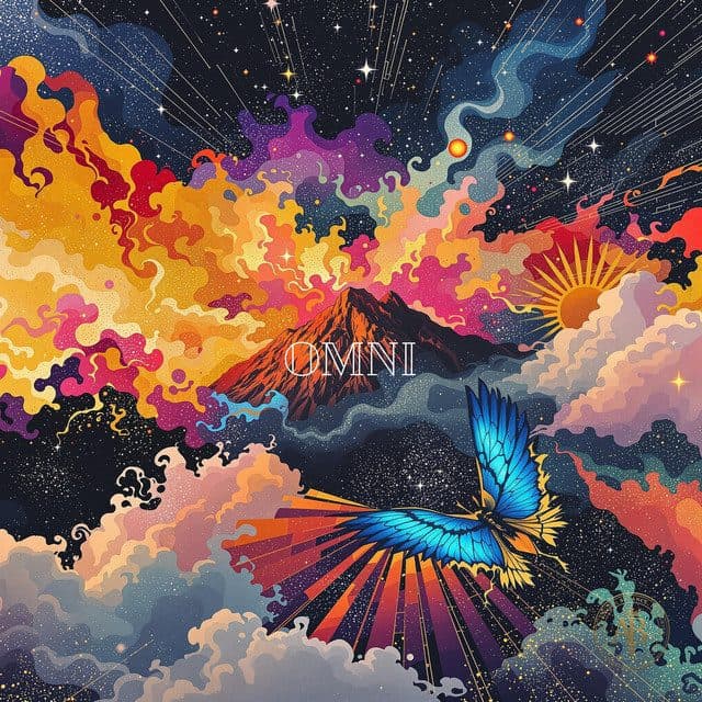 OMNI album cover and metal print preview