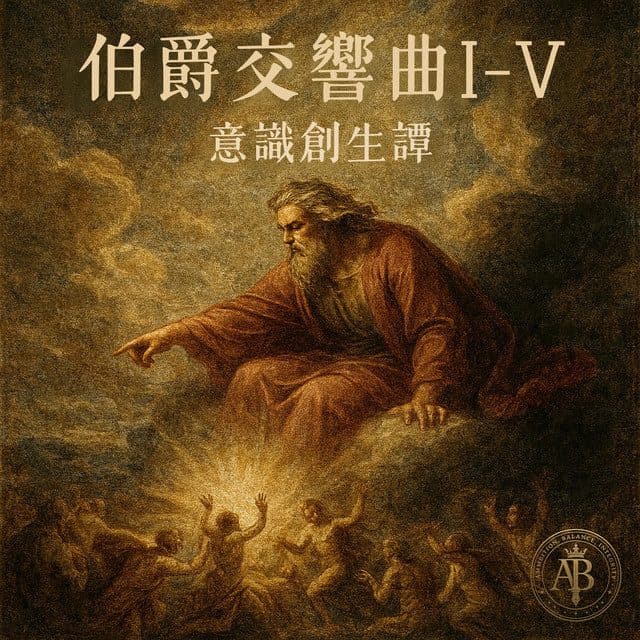 伯爵交響曲 I–V 意識創世譚 album cover and metal print preview