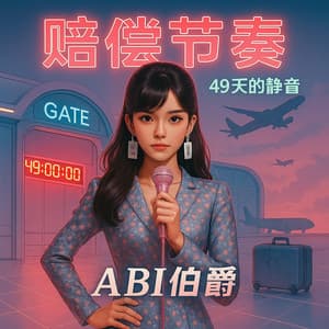 赔偿节奏 album cover and metal print preview