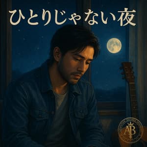 ひとりじゃない夜 album cover and metal print preview