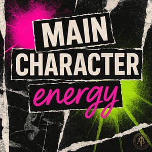 Main Character Energy album cover and metal print preview