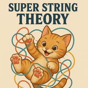Super String Theory album cover and metal print preview