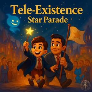 Tele-Existance Star Parade album cover and metal print preview
