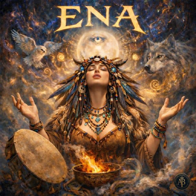 ENA album cover and metal print preview