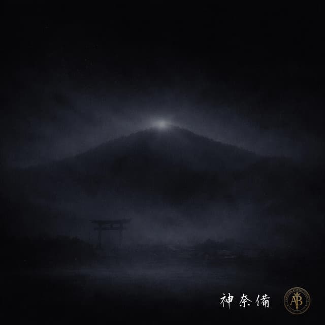 神奈備 album cover and metal print preview