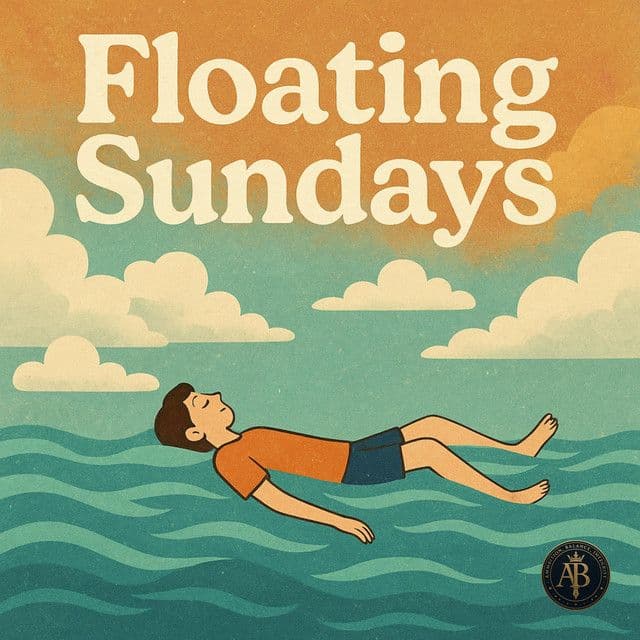 Floating Sundays album cover and metal print preview
