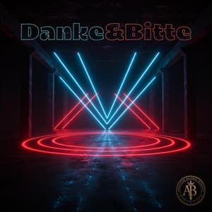 Danke&Bitte album cover and metal print preview
