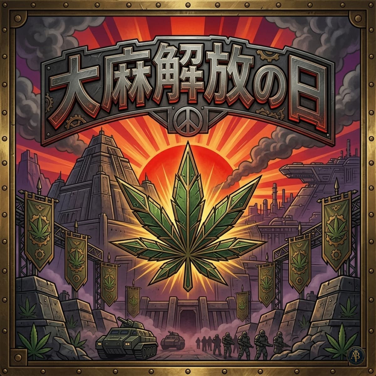 大麻解放の日 カバー